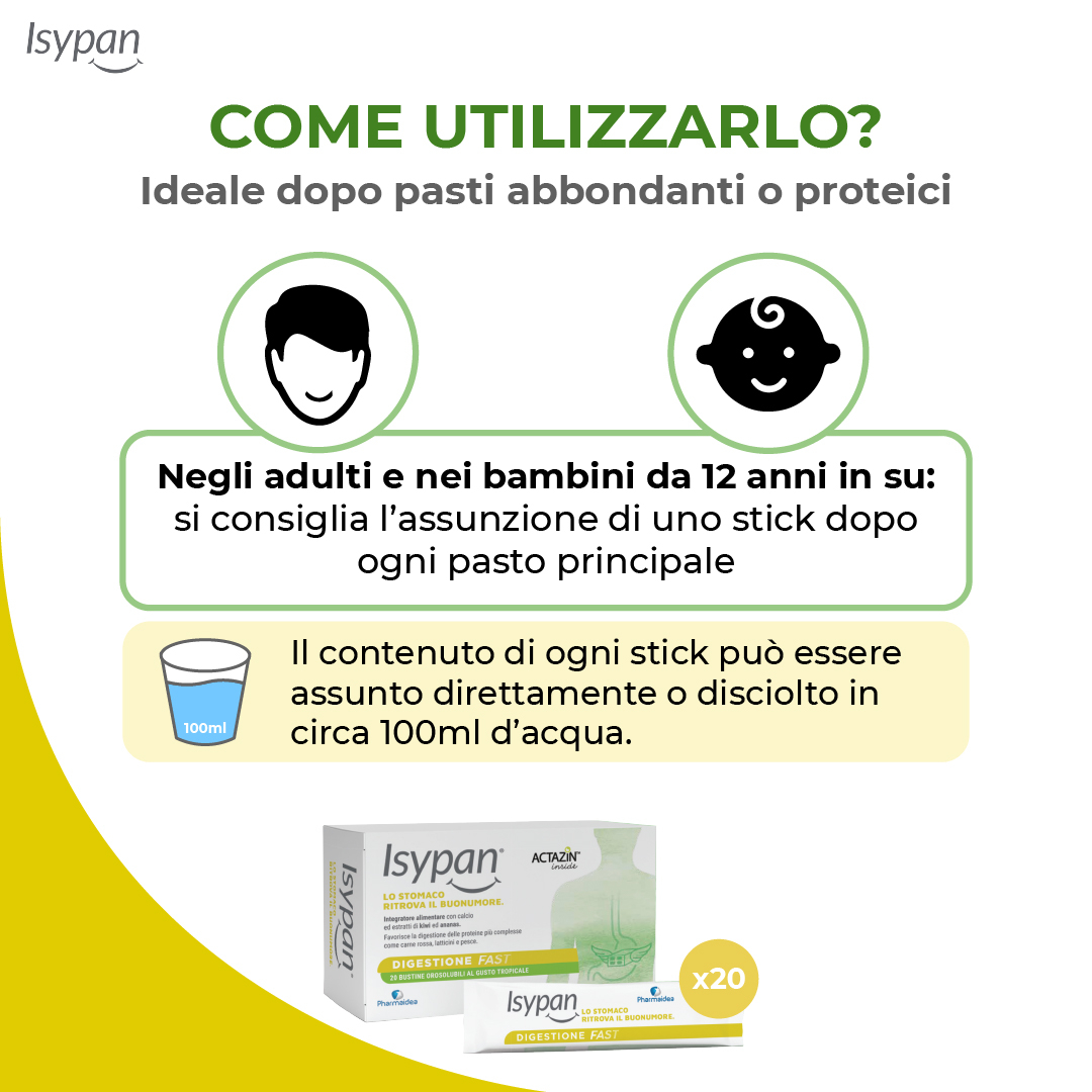 ISYPAN® DIGESTIONE FAST  20 BUSTINE OROSOLUBILI