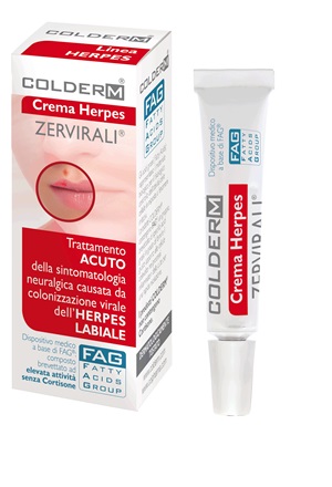 Colderm Crema Herpes Zervirali Trattamento Herpes Labiale 4 ml