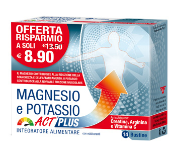 MAGNESIO POTASSIO ACT PLUS 14BS