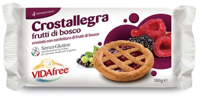 VIDAFREE Crostallegra Frutti di Bosco 4x45g