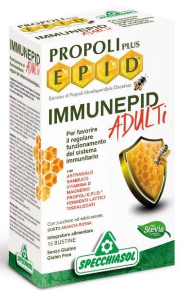 Immunepid Adulti Integratore Difese Immunitarie 15 Bustine