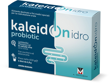 Kaleidon Probiotic Idro Integratore Fermenti Lattici Vivi 6 Bustine Doppie