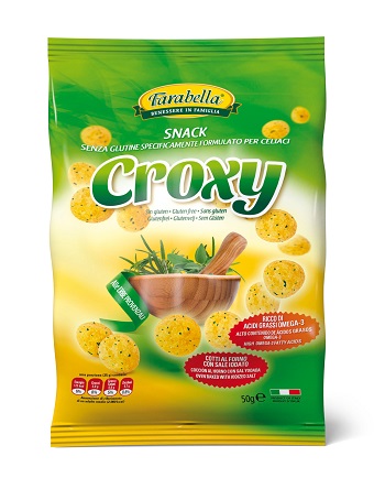 Farabella Senza Glutine Croxy Snack Salati Erbe Provenzali 50 g