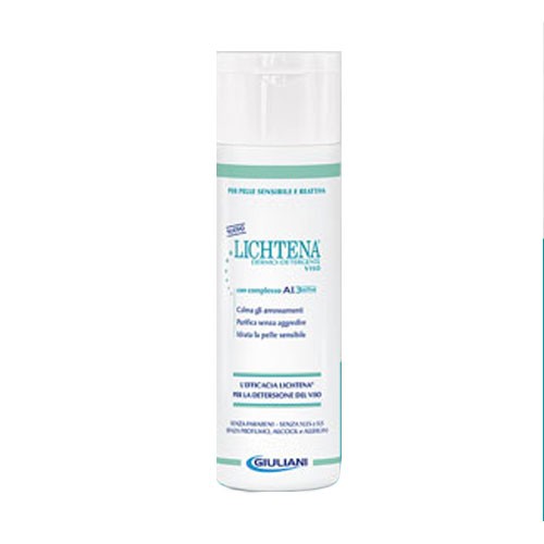 Lichtena Dermodetergente Viso A.I. 3Active Pelle Sensibile e Irritabile 200 ml