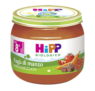 Hipp Biologico Baby Sugo Ragù Di Manzo 2x80 g
