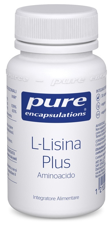PURE ENCAPSUL L-LISINA PL30CPS