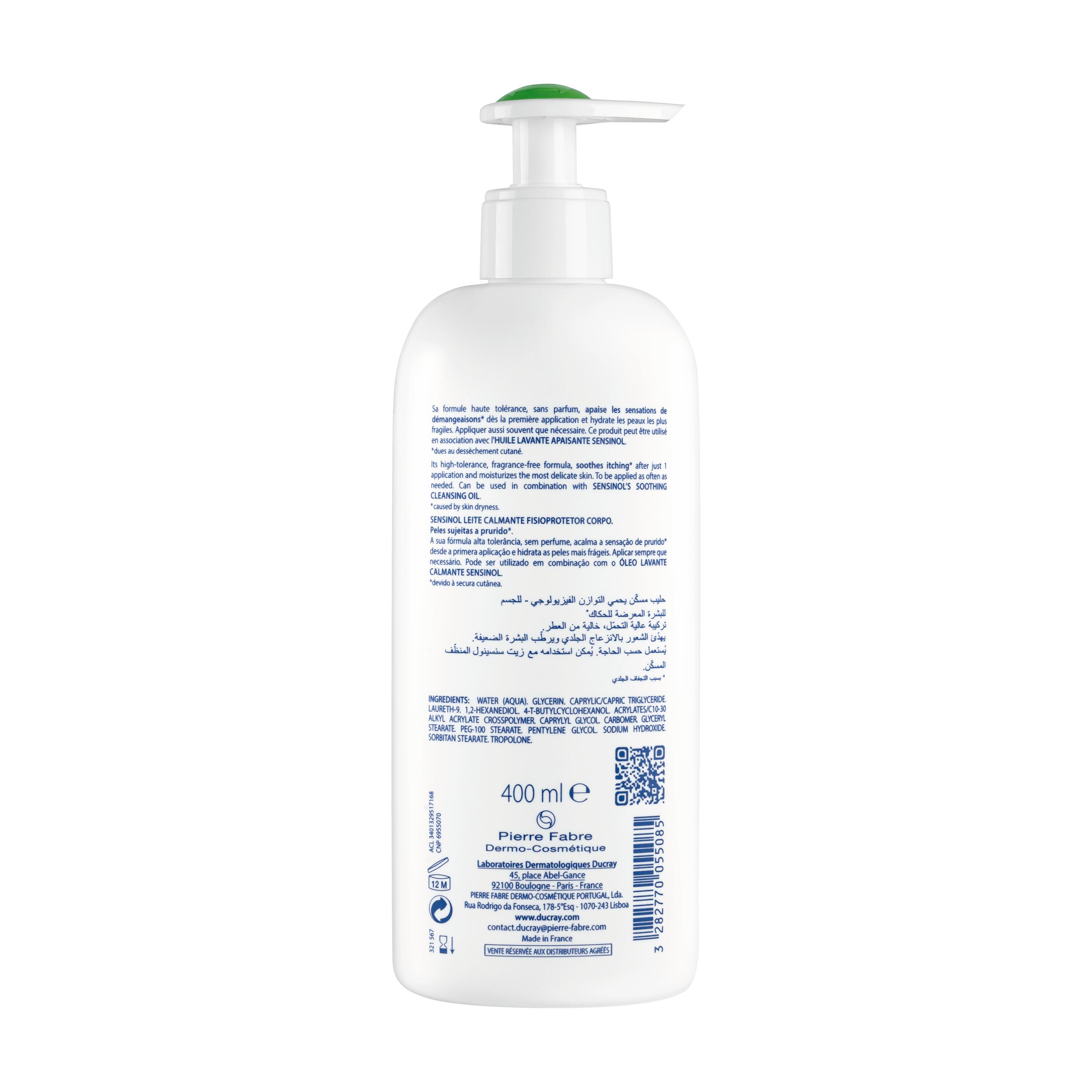 Ducray Sensinol - Latte Lenitivo Fisioprotettivo 400 ml