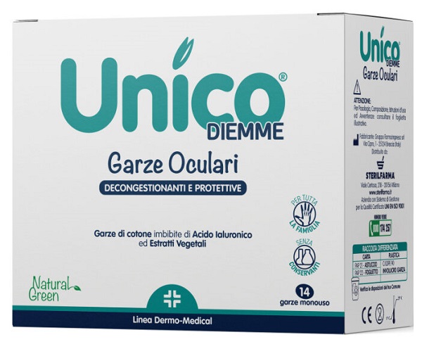 UNICO Garze Oculari 14pz