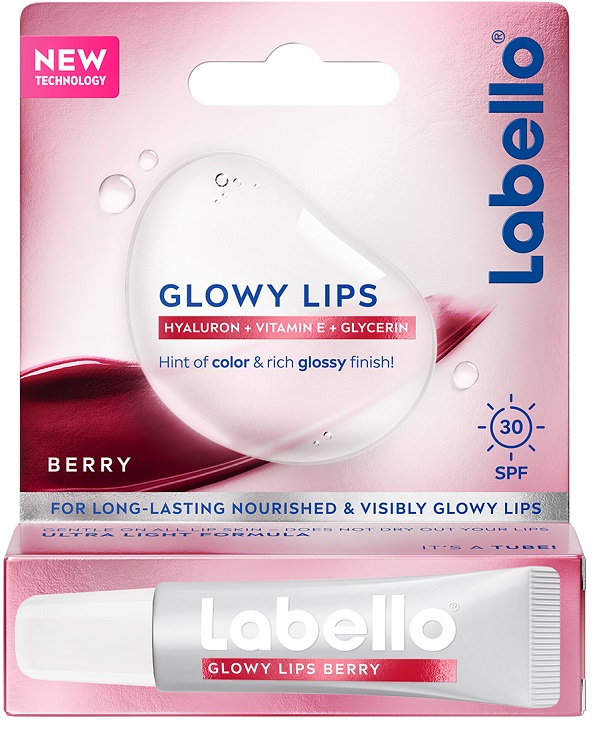 LABELLO GLOWY LIPS BERRY 10ML