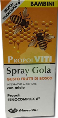 Propolviti Spray Benessere Gola Bambini 30 ml