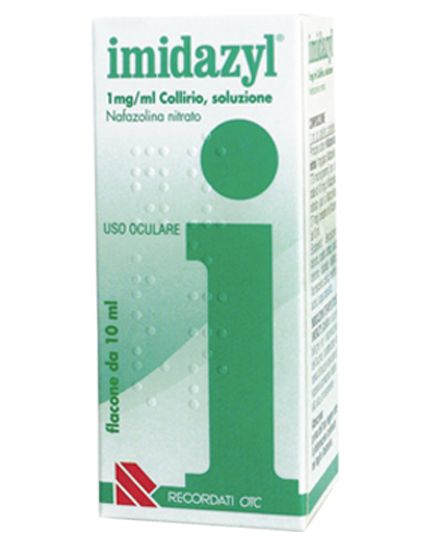 Imidazyl Collirio 0,1% Nafazolina Decongestionante Flacone 10 ml