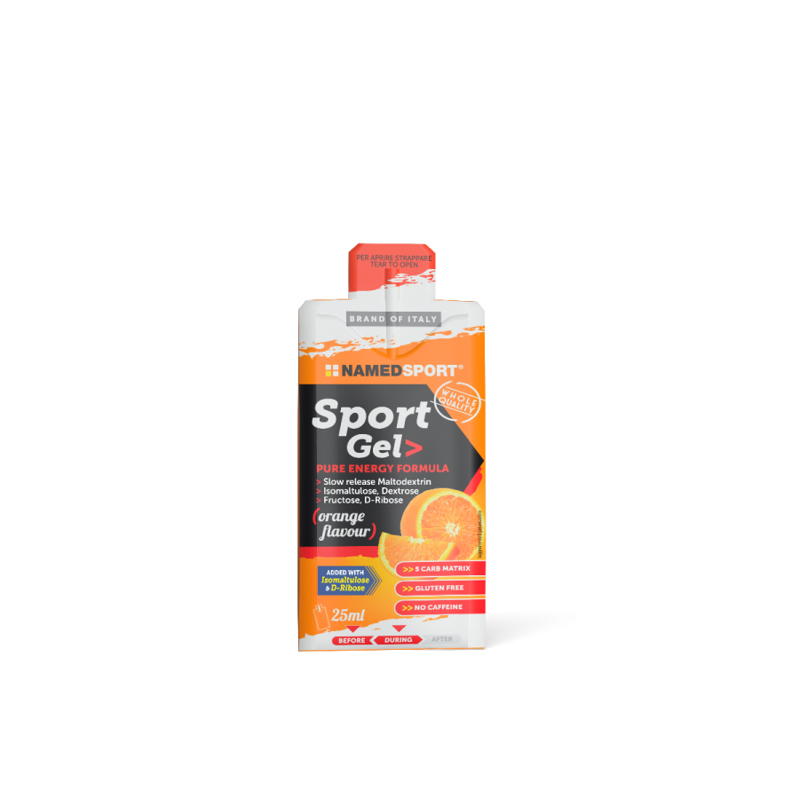 Named Sport Sport Gel - Integratore Energizzante Gusto Orange 25 ml