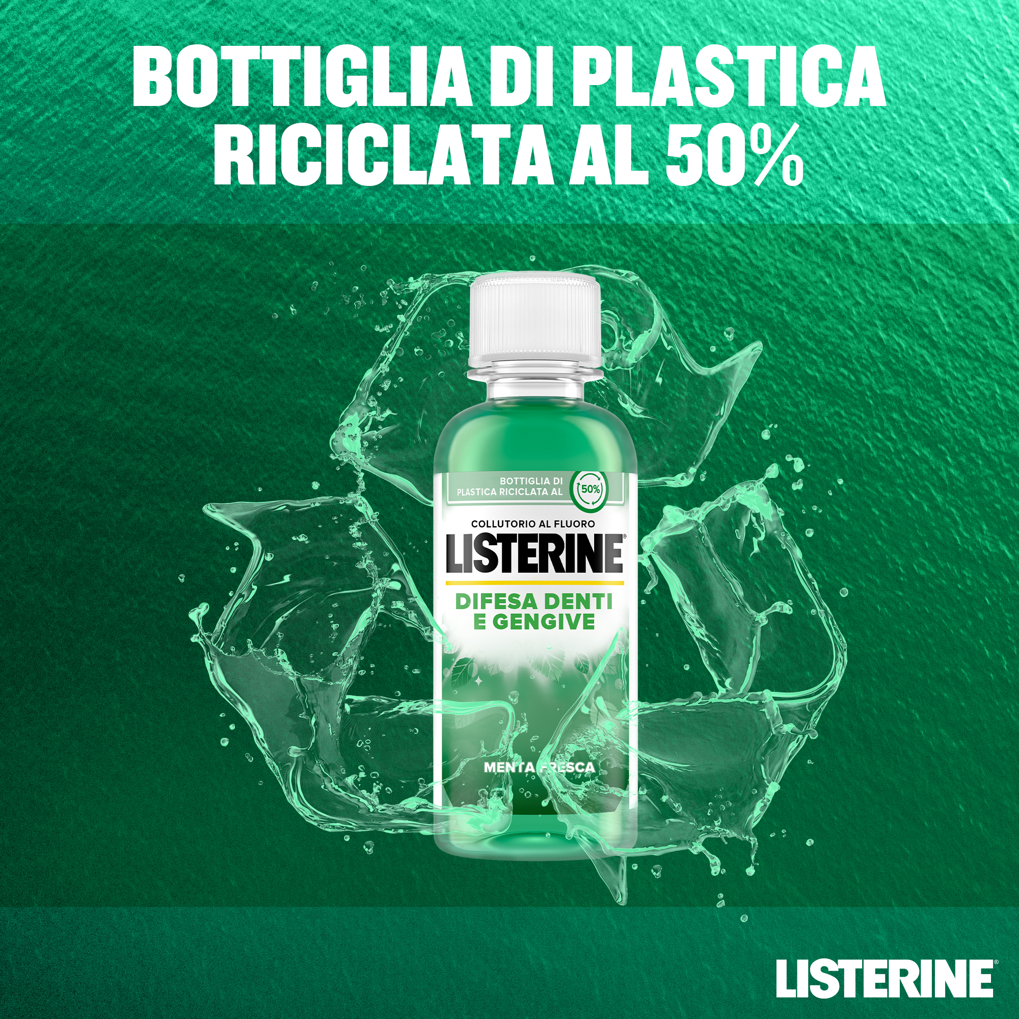 Listerine Total Care Denti e Gengive Menta Fresca per una protezione completa e gengive sane 95 ml