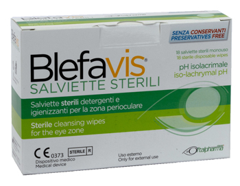 BLEFAVIS SALVIETTE STERILI 18PZ