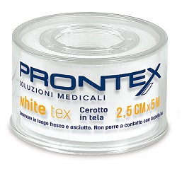 Safety Prontex White Tex Cerotto In Tela Aerata 5m x 2,5 cm