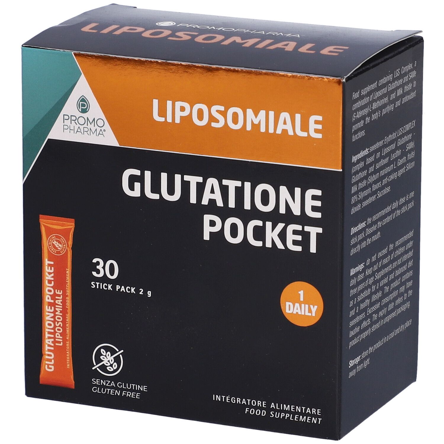 GLUTATIONE LIPOS POCKET 30