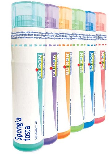 Boiron Spongia Tosta 30 CH Granuli Tubo