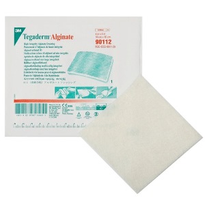 Tegaderm Alginate cm 10x10 Medicazione in Alginato 10 Pezzi