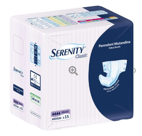 SERENITY Pann.Mut.Maxi XL15pz