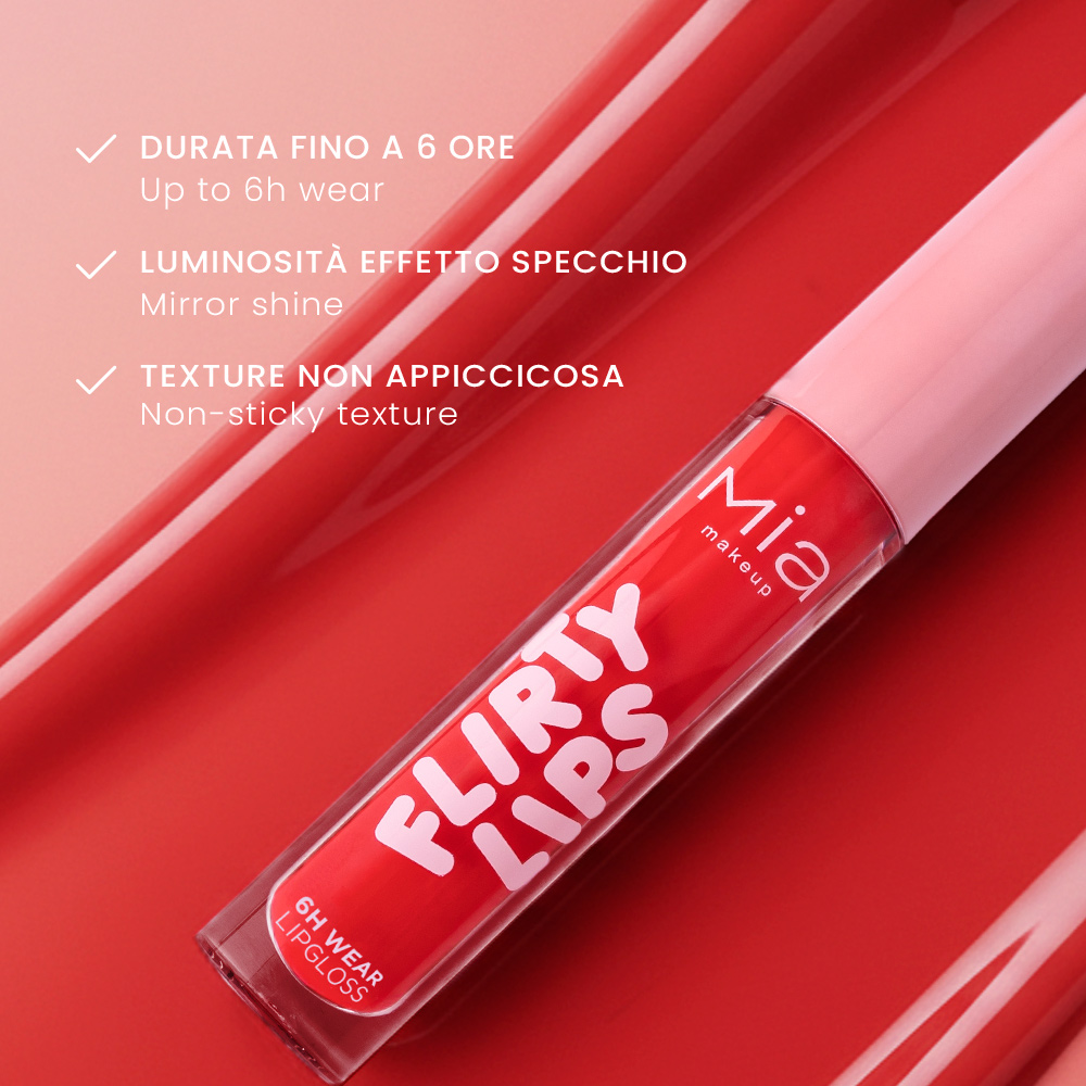 Mia Makeup - Flirty Lips - Lip Gloss N.06 Kiss & Tell 