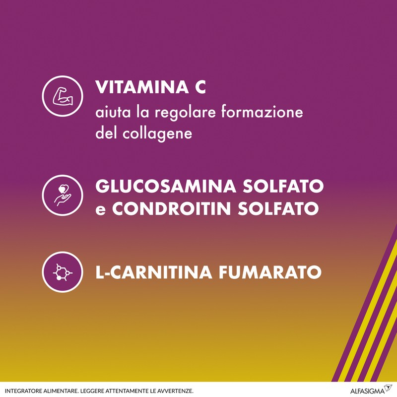 Amedial Plus, Integratore Alimentare per il Benessere delle Atricolazioni, contribuisce a mantenere in  Ossa e delle Cartilagini, 20 Bustine da 5mg da Sciogliere in Acqua