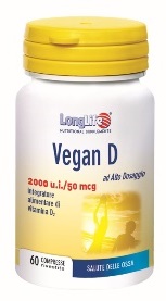 LongLife Vegan D Integratore Ossa 60 Compresse