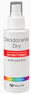 Massigen Deodorante Dry Antibatterico 100ml