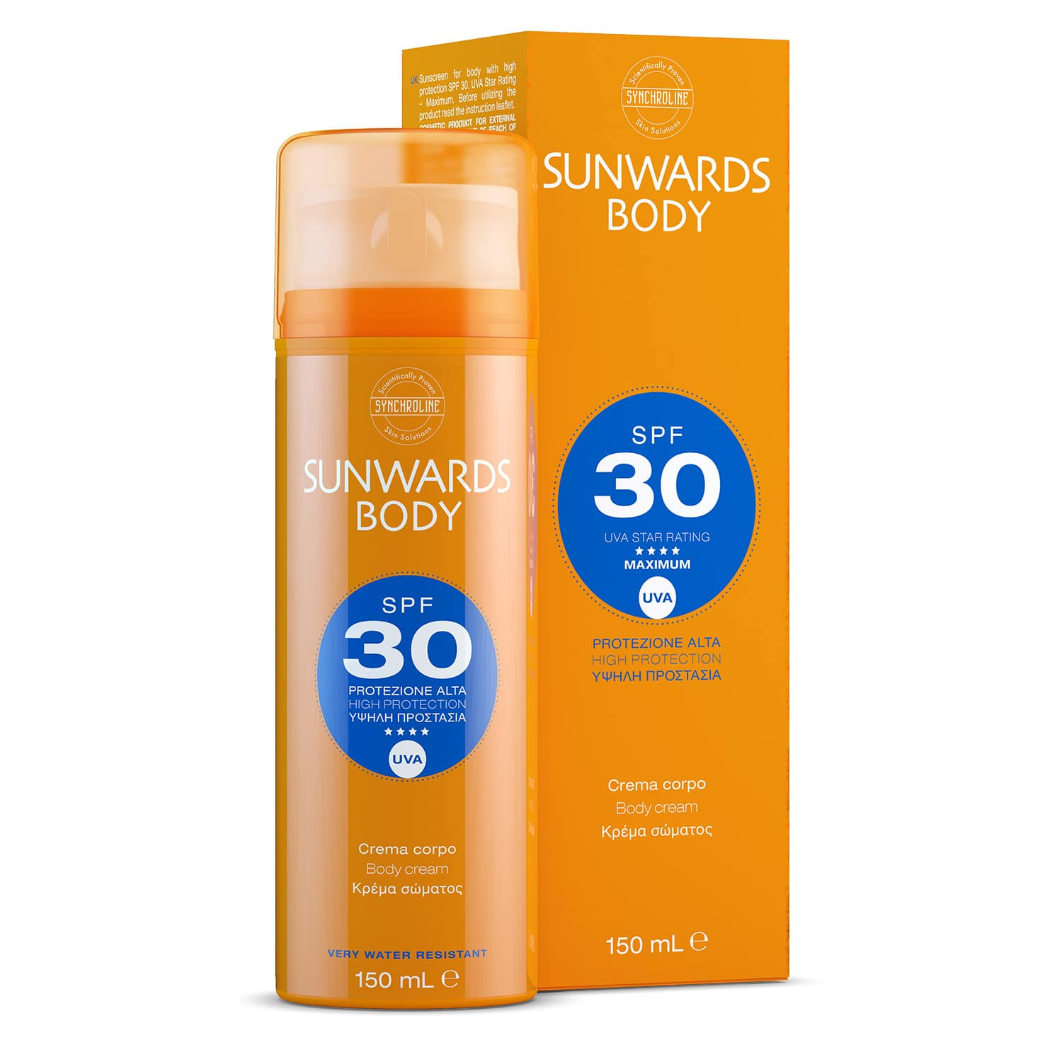 SUNWARDS BODY CREAM SPF30