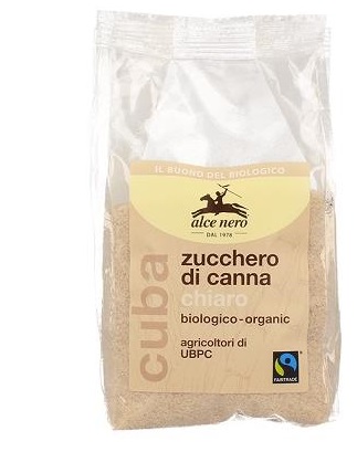 Alce Nero Zucchero di Canna Chiaro Bio 500 g