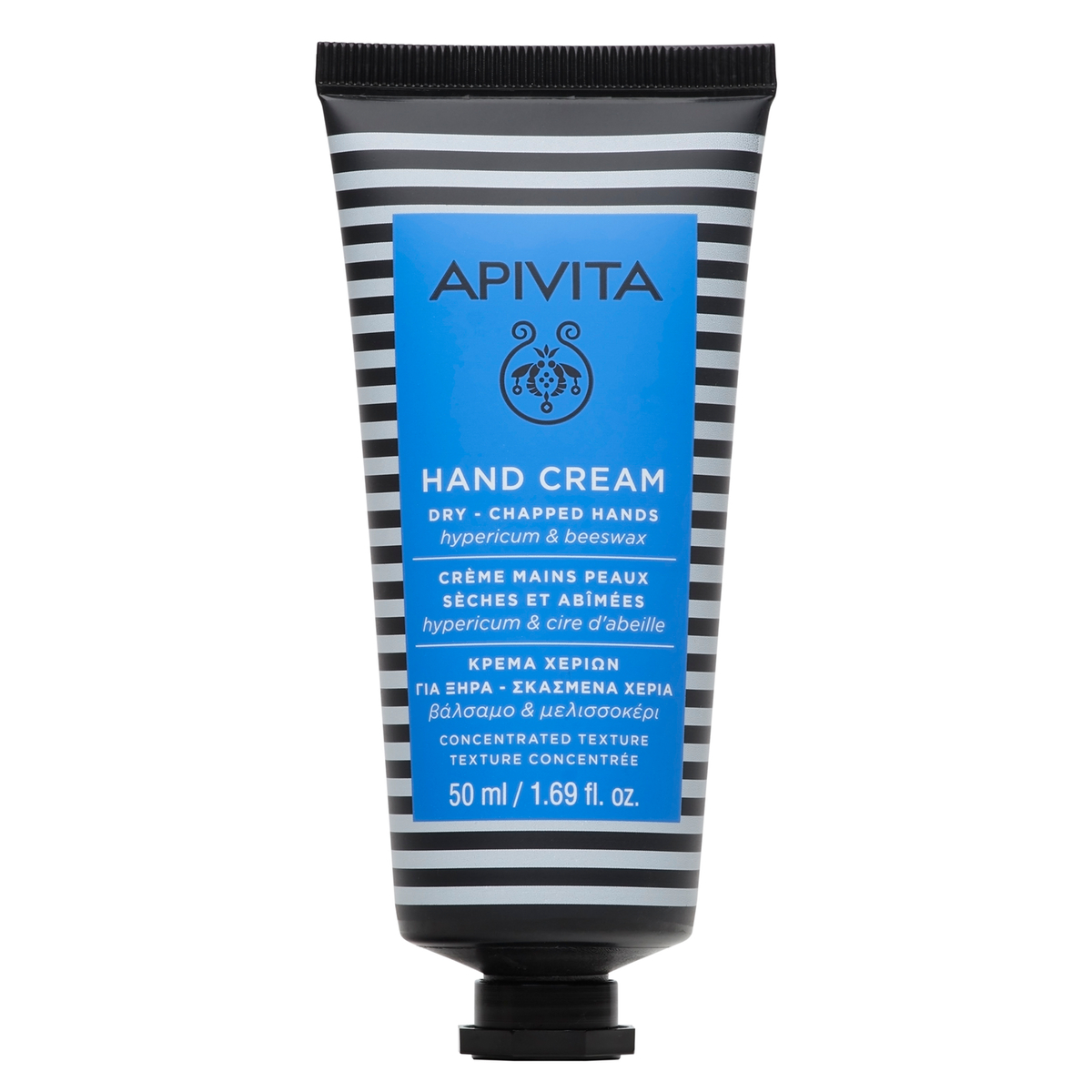 Apivita Hand Cream - Crema Con Iperico E Cera D'Api Mani Secche e Screpolate 50 ml