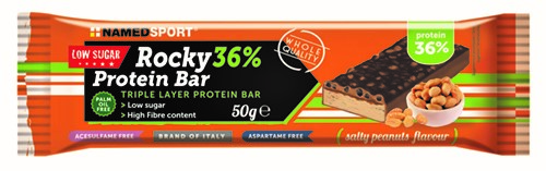 ROCKY 36% PROT BAR PEANUT 50G