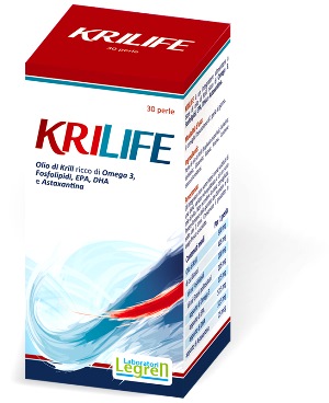 Legren Krilife Integratore 30 Perle