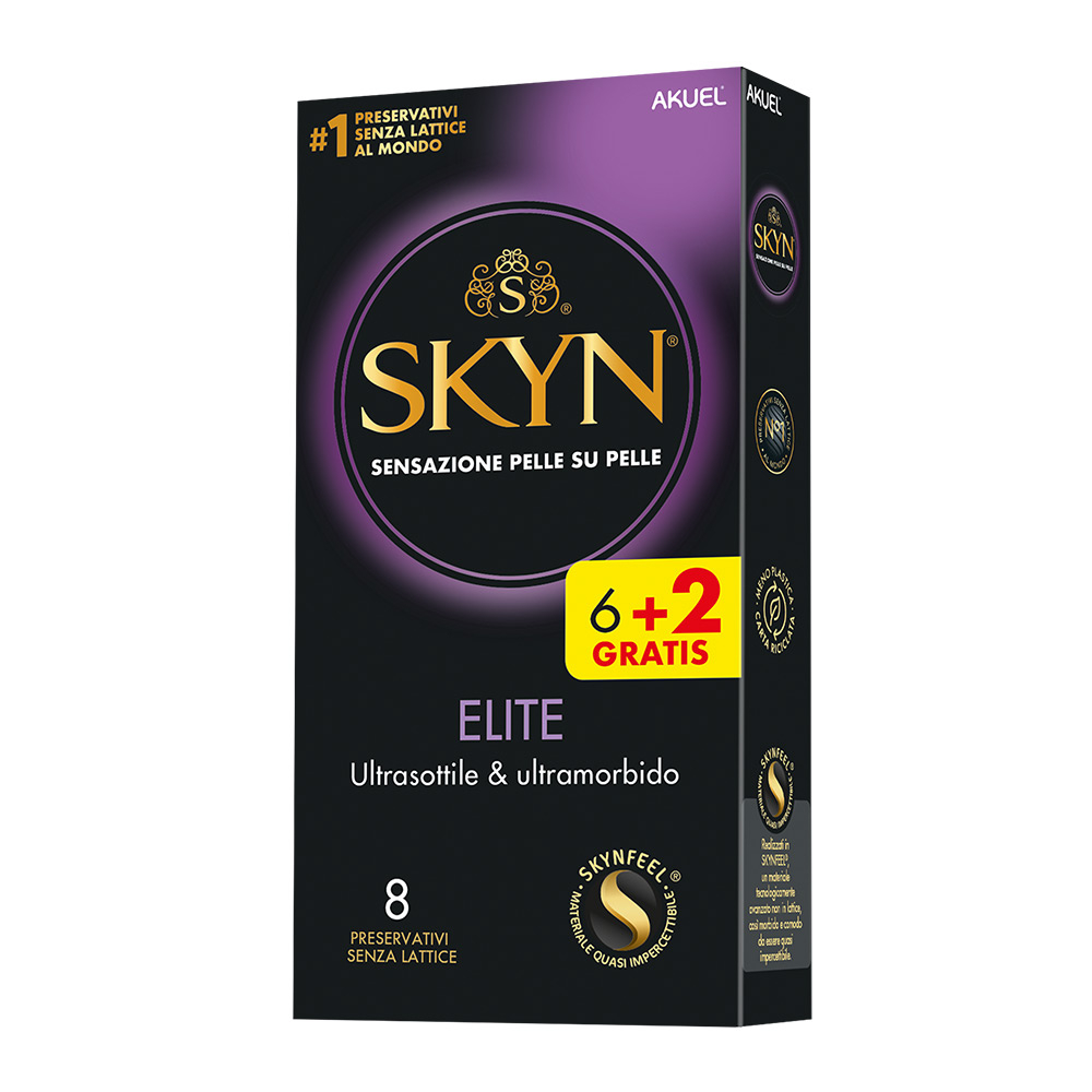 AKUEL SKYN ELITE  Ultrasottile & ultramorbido 6 PEZZI