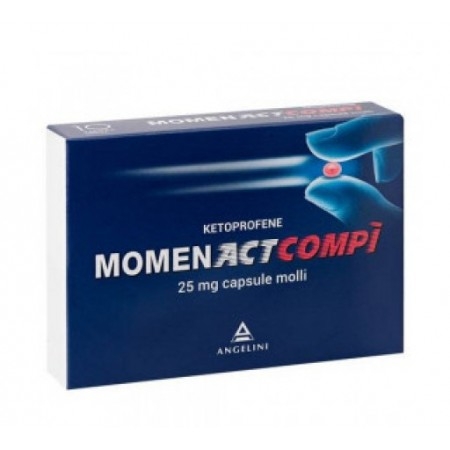 MOMENACTCOMPI 10CPS Ketoprofene 25MG