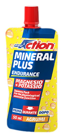 Pro Action Mineral Plus Mg-K Integratore Ipotonico Salino 50 ml