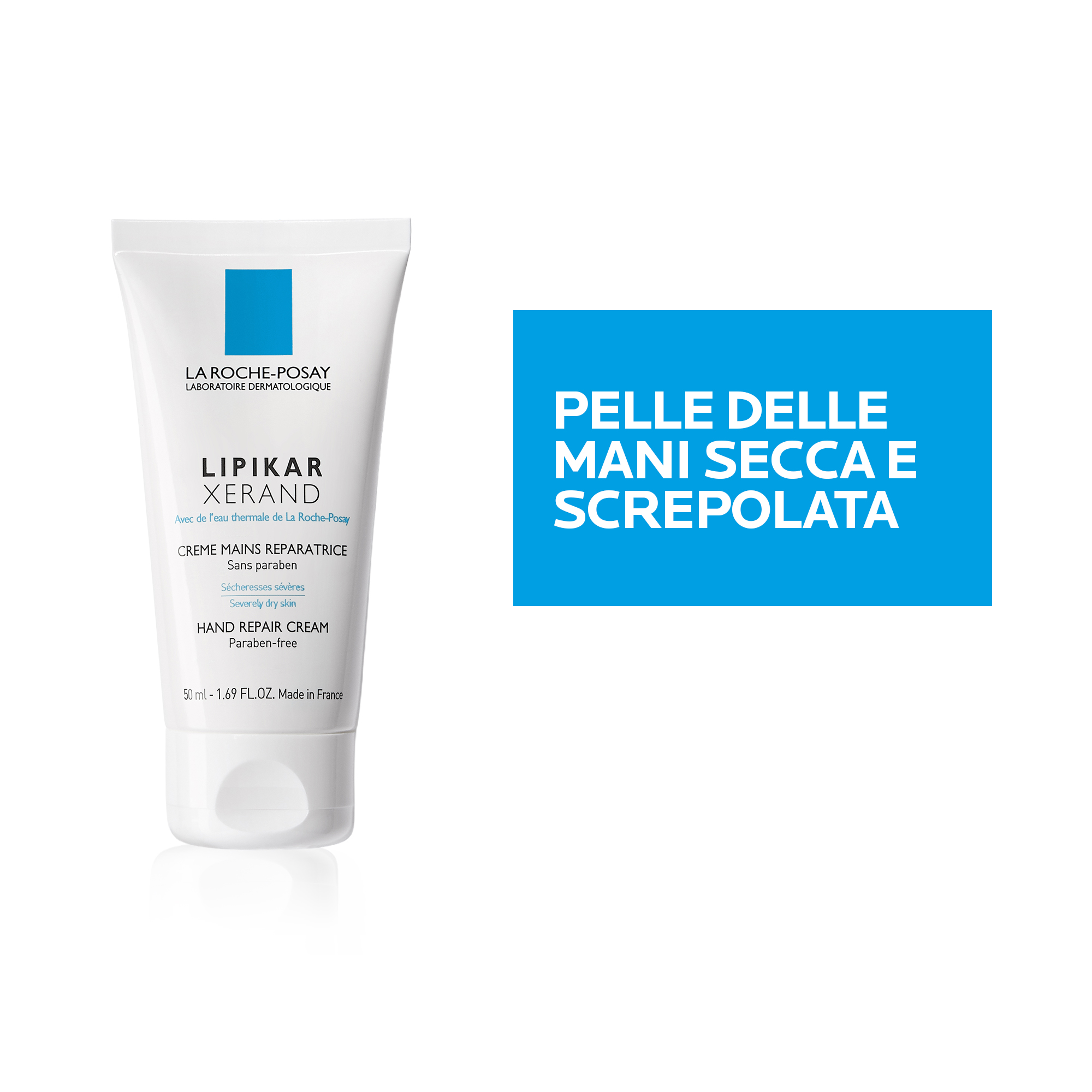 La Roche-Posay Lipikar - Xerand Crema Protettiva Mani Per Pelle Molto Secca 50 ml