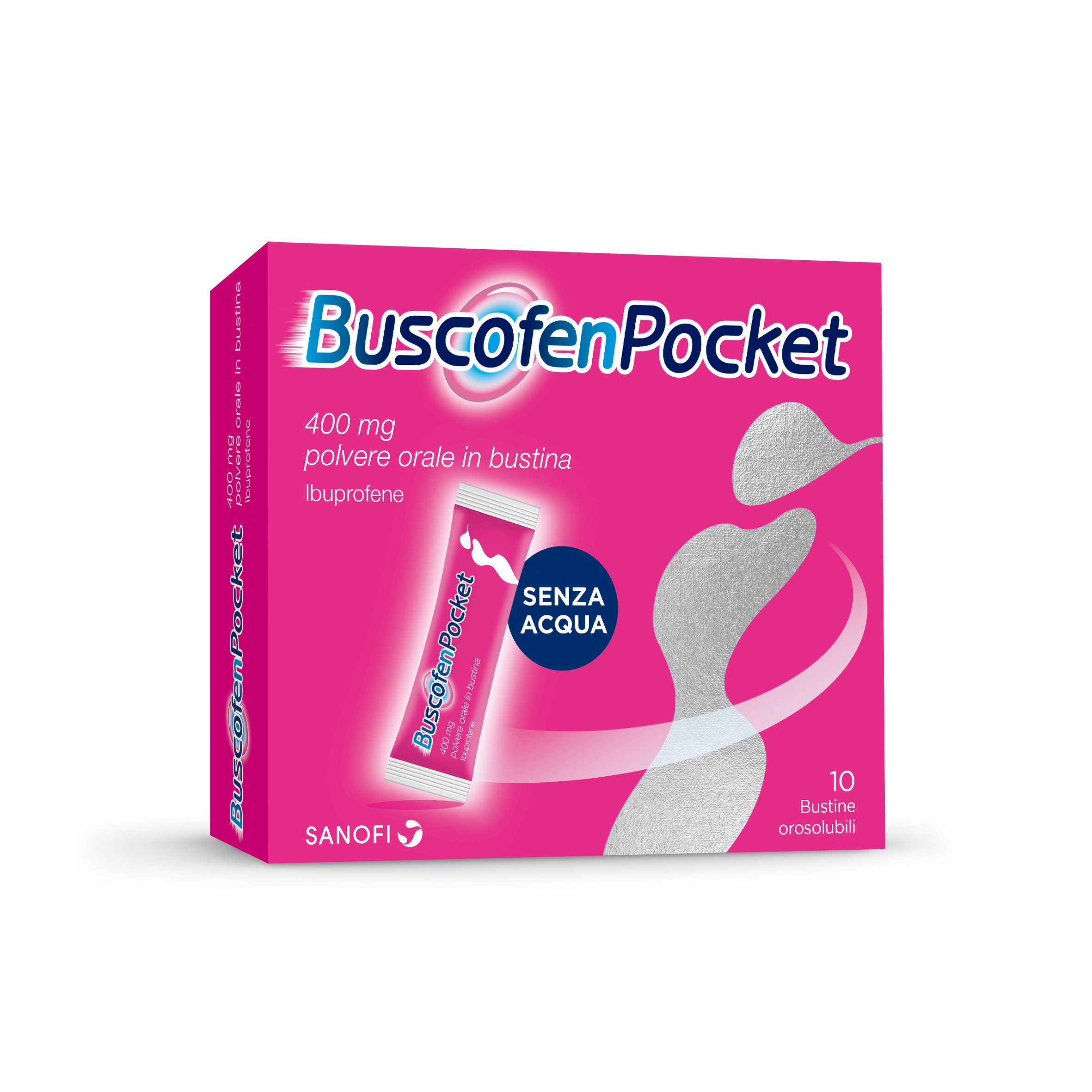 BUSCOFEN Pocket 400mg 10 Bust.