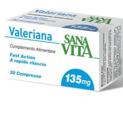 Sanavita Valeriana Integratore Rilassante Per L'Organismo 30 Compresse