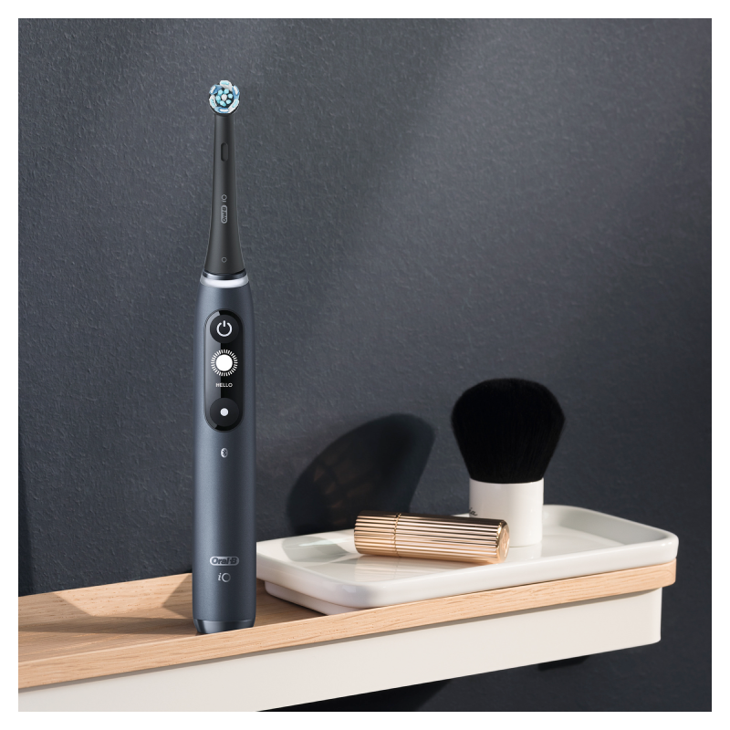 ORAL B iO™ SERIES 7 Black Edition - Spazzolino Elettrico + 2 Refill