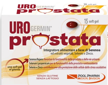 Urogermin Prostata Integratore Benessere Urinario 15 Capsule Softgel