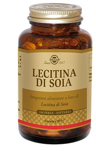 Solgar Lecitina Di Soia Integratore Funzione Epatica 100 Perle Softgels