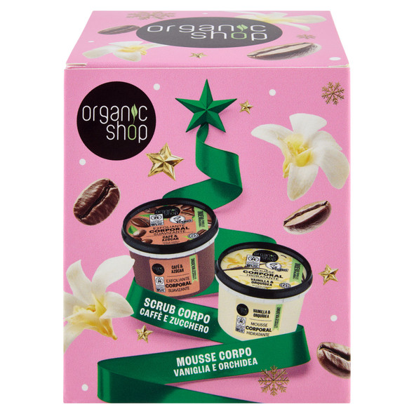 ORGANIC SHOP KIT SCRUB CORPO CAFFE