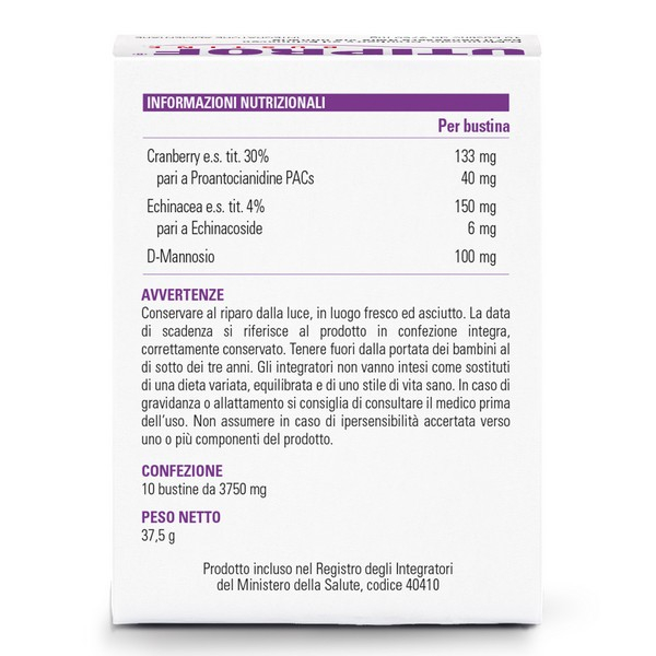 Stardea Utiprof Integratore Vie Urinarie 10 Bustine 