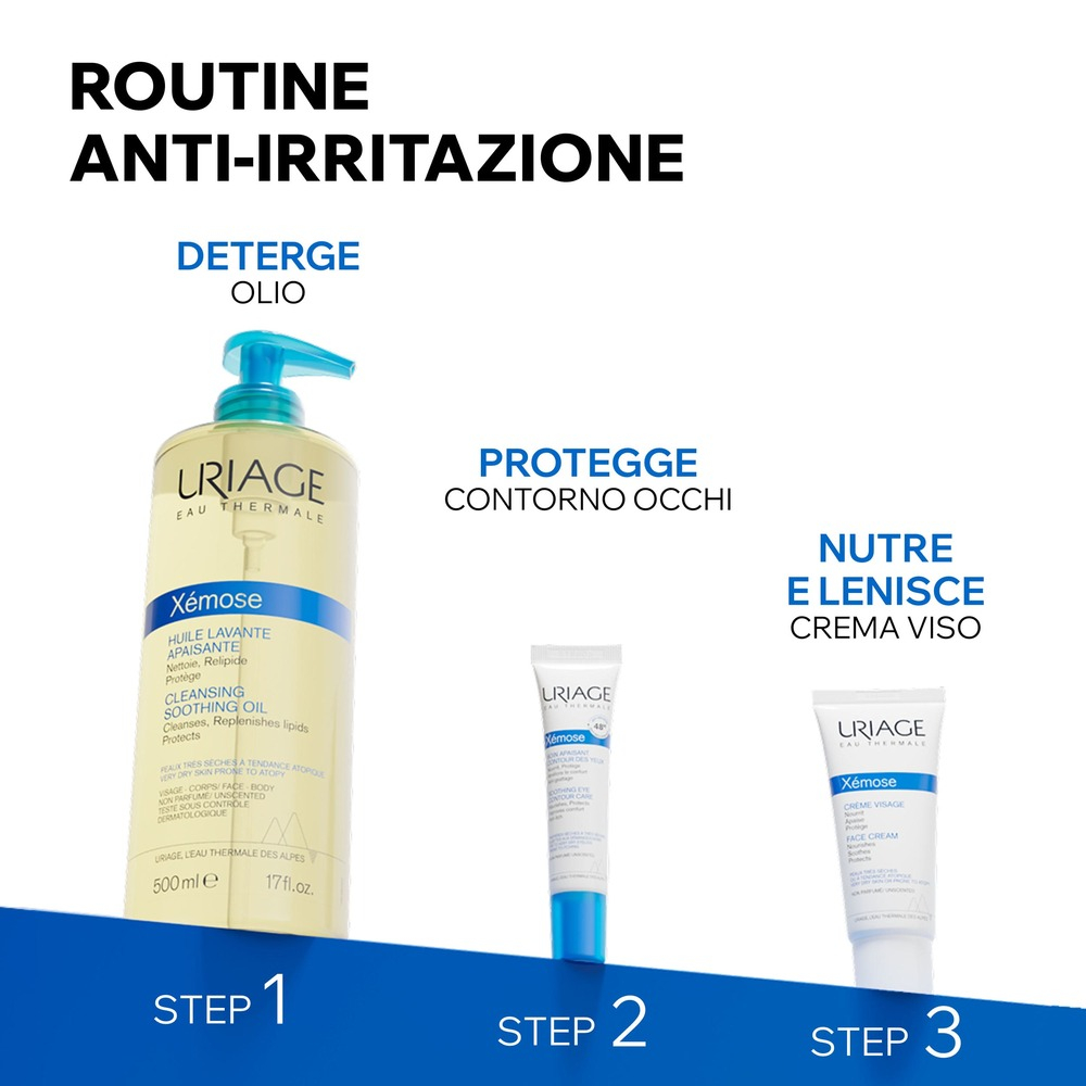 Uriage Xémose Crema Viso Nutritiva Pelle Secca 40 ml