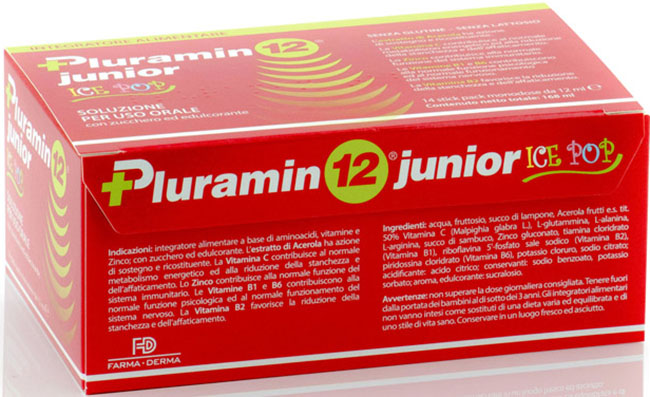 PLURAMIN12 JUNIOR 14STICK PACK
