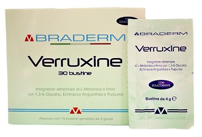 Braderm Verruxine Integratore 30 Bustine