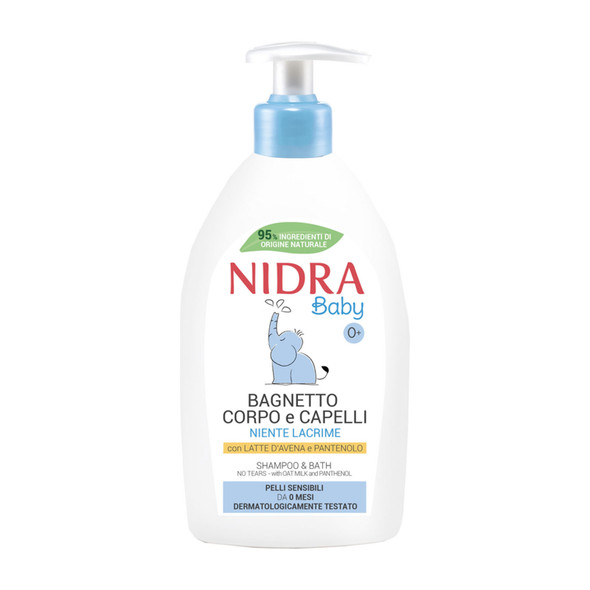 NIDRA BABY B/S CORPO /CAP 500 ML