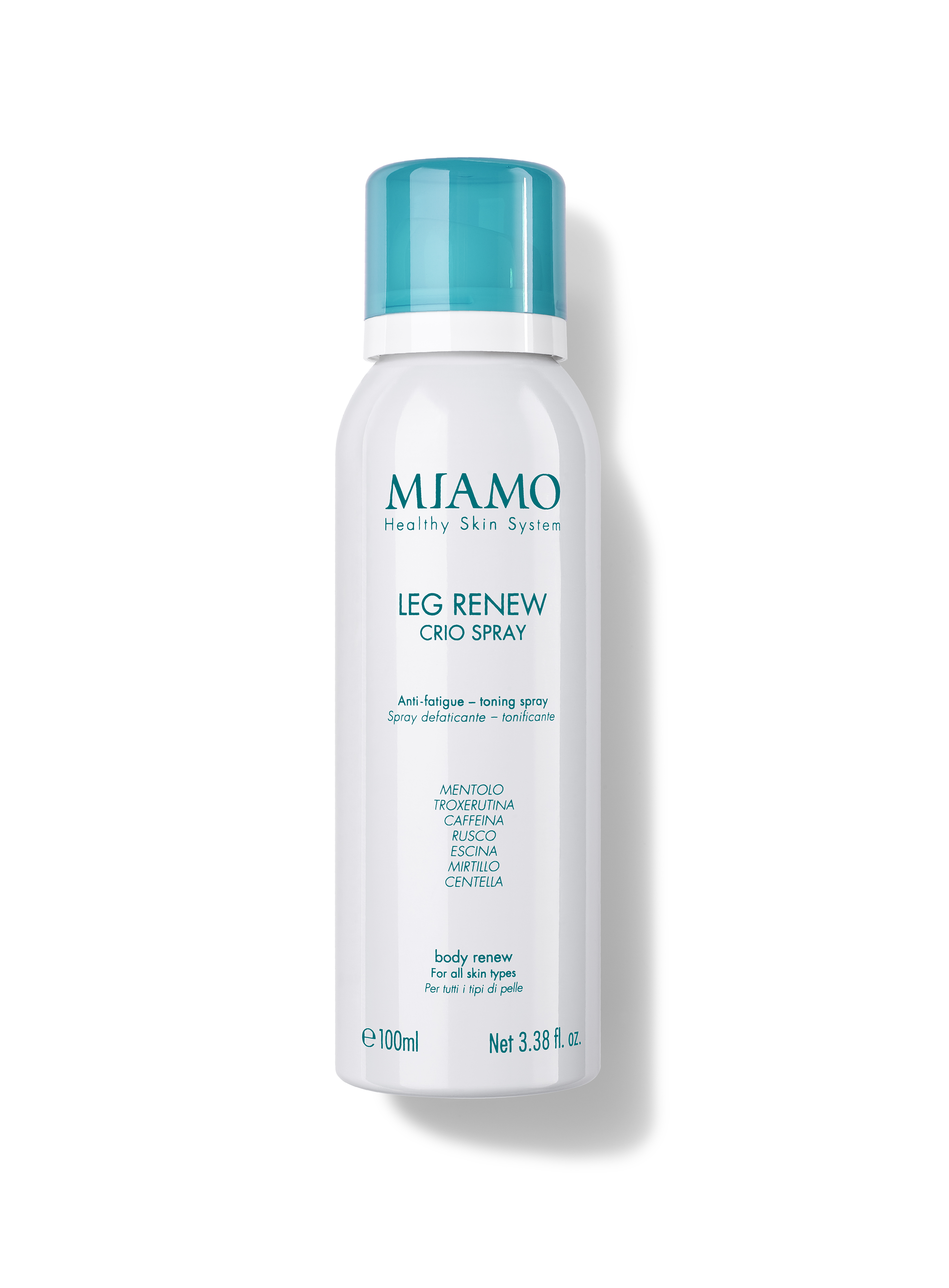 MIAMO BODY RENEW CRIO SPRAY DEFATICANTE E TONIFICANTE - 100ML