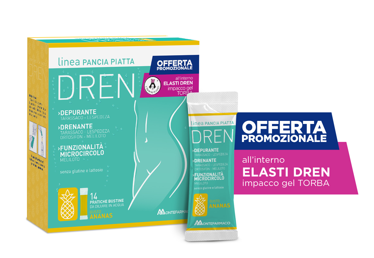 Pancia Piatta Dren Ananas - 14 buste