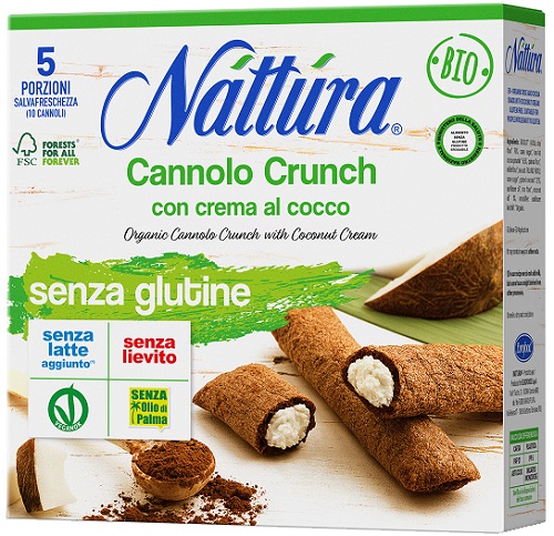 NATTURA CANNOLO CRUNCH COCCO5P